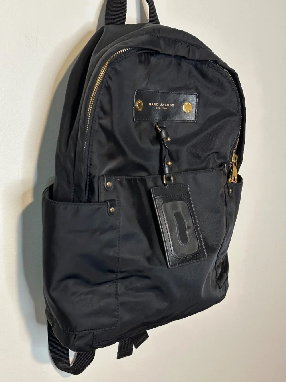 Marc Jacobs Preppy Nylon Backpack Black